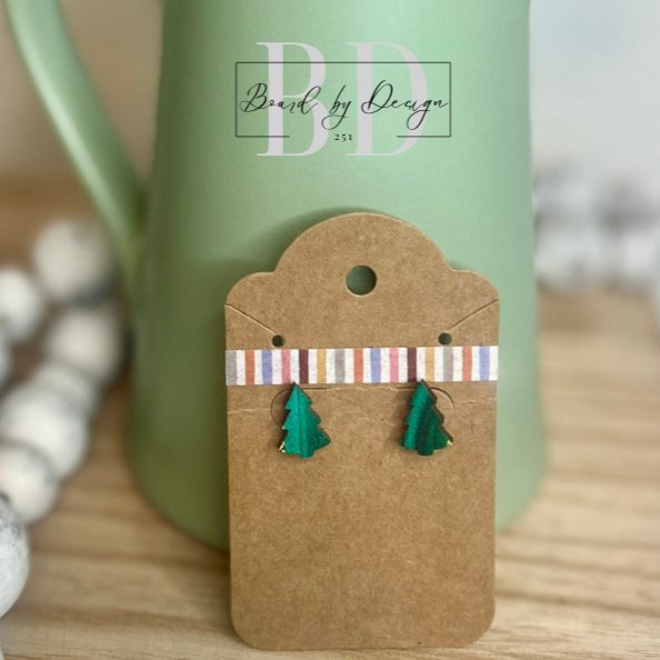 Christmas Tree Stud Earrings