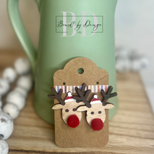 Reindeer Stud Earrings