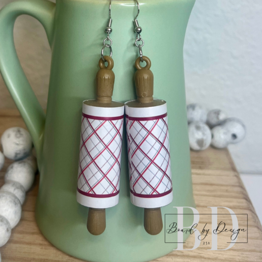 Rolling Pin Earrings