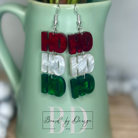 HoHoHo Dangle Earrings