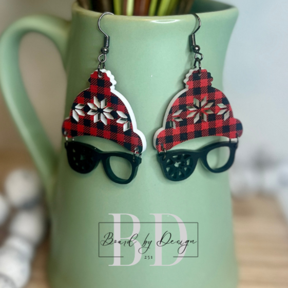 Christmas Story Dangle Earrings