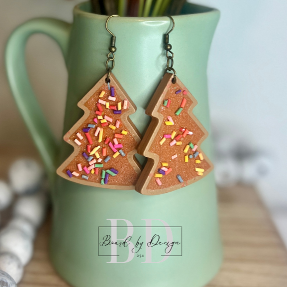 Christmas Cookie Earrings